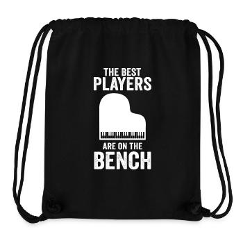 The best players Piano player Pianist - Stanley/Stella Recycled Gym Bag - black - Front
