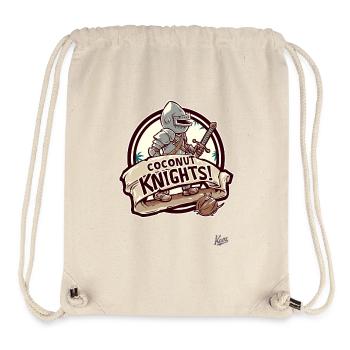 Kokosnuss-Ritter - Stanley/Stella recycelter Gym Bag - Naturweiß - Vorne
