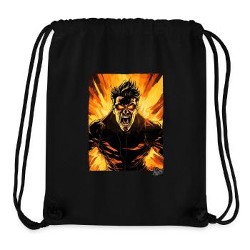 Super Anger Hero: The Heroic Outbreak - Stanley/Stella Recycled Gym Bag - black - Front