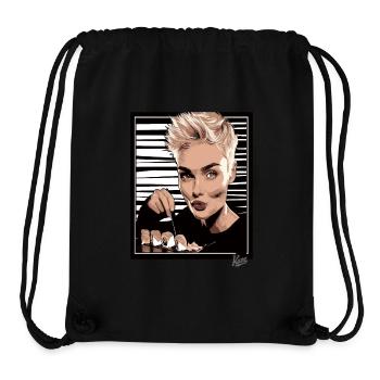 Pixie Cut and Delicious Trendy Sushi - Stanley/Stella Recycled Gym Bag - black - Front