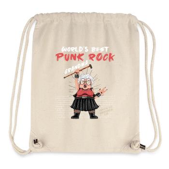 Old Punks Never Die - World's Best Punk Rock - Stanley/Stella Recycled Gym Bag - natural - Front