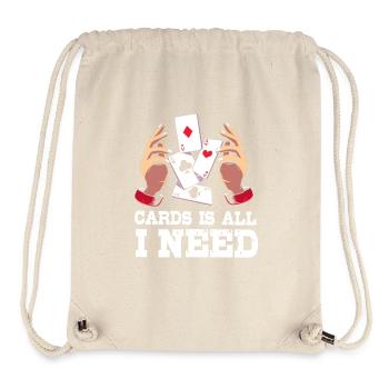 magicien magicien - Sac à cordon recyclé Stanley/Stella - blanc naturel - Devant
