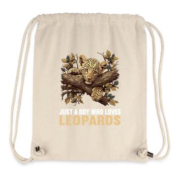 Leoparden Leopard - Stanley/Stella Recycled Gym Bag - natural - Front