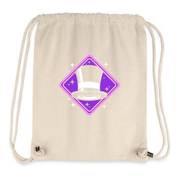 magicien magicien - Sac à cordon recyclé Stanley/Stella - blanc naturel - Devant