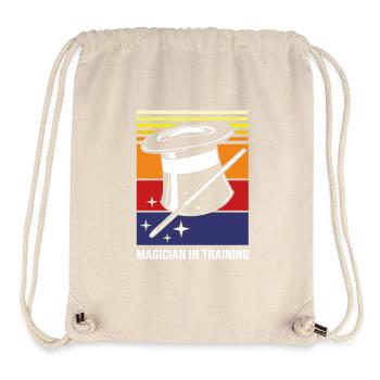 Sorcier - Sac à cordon recyclé Stanley/Stella - blanc naturel - Devant