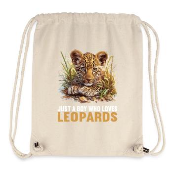 Leoparden Leopard - Stanley/Stella Recycled Gym Bag - natural - Front