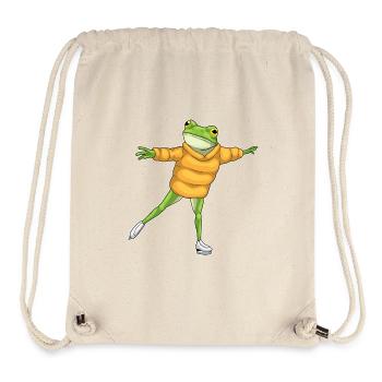 Patins à glace Frog - Sac à cordon recyclé Stanley/Stella - blanc naturel - Devant