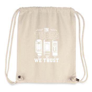 In tubes we trust - Vacuum tube - Stanley/Stella Recycled Gym Bag - natural - Front