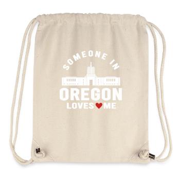 Someone In Oregon Loves Me - Stanley/Stella Recycled Gym Bag - natural - Front