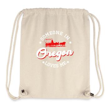 Someone In Oregon Loves Me - Stanley/Stella Recycled Gym Bag - natural - Front