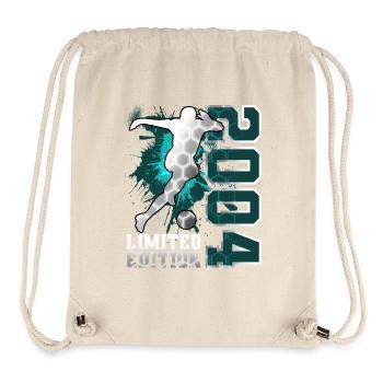 2004 Fußball Limited Edition Geburtstag - Stanley/Stella recycelter Gym Bag - Naturweiß - Vorne