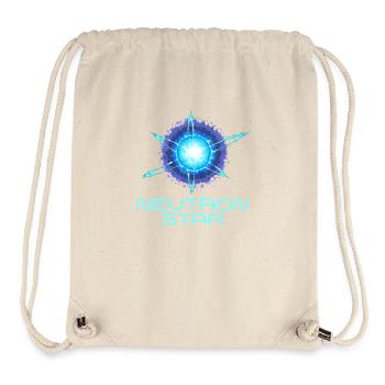 Neutrons Star Science Universe - Stanley/Stella Recycled Gym Bag - natural - Front