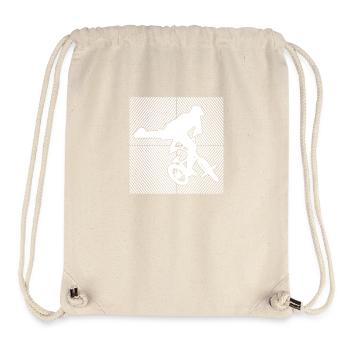 BMX Bike Freestyle race BMX - Sac à cordon recyclé Stanley/Stella - blanc naturel - Devant