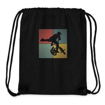 BMX Bike Freestyle race BMX - Sac à cordon recyclé Stanley/Stella - noir - Devant