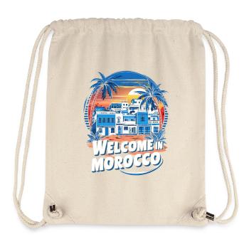 Welcome To Moroccan Village - Stanley/Stella Recycled Gym Bag - natural - Front