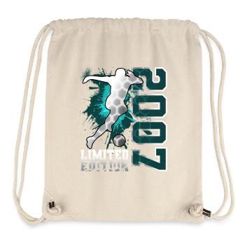 2007 Fußball Limited Edition Geburtstag - Stanley/Stella recycelter Gym Bag - Naturweiß - Vorne