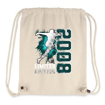 2008 Fußball Limited Edition Geburtstag - Stanley/Stella recycelter Gym Bag - Naturweiß - Vorne