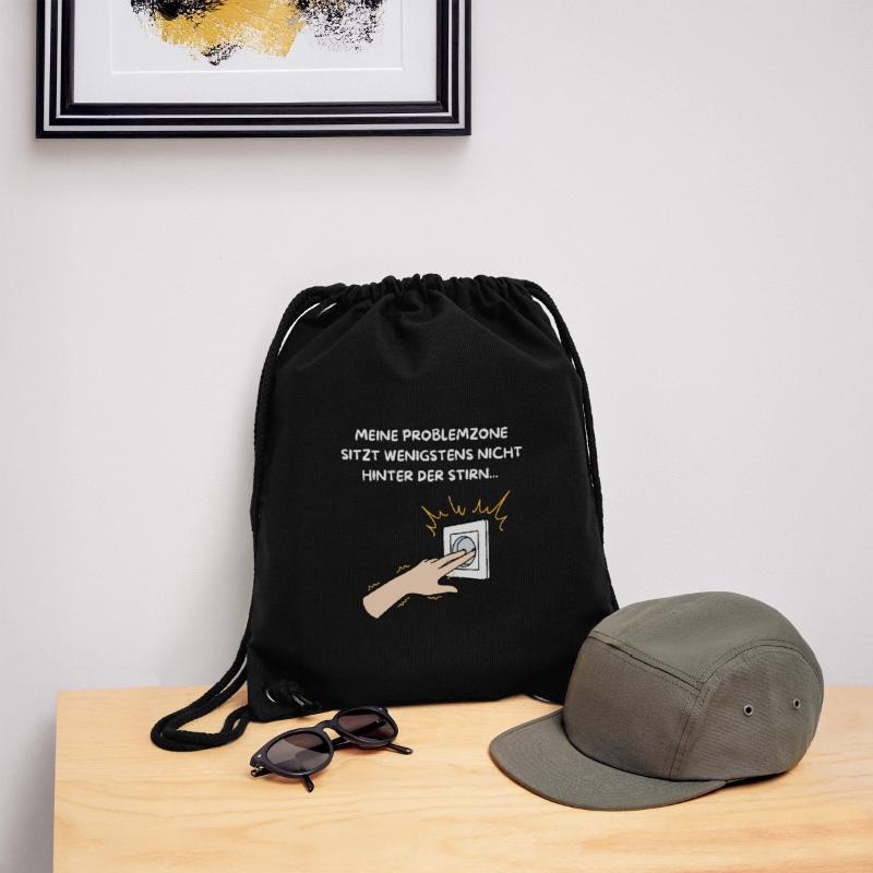 AT LEAST MY PROBLEM AREA IS NOT SOMEWHERE ELSE. Stanley/Stella Recycled Gym Bag