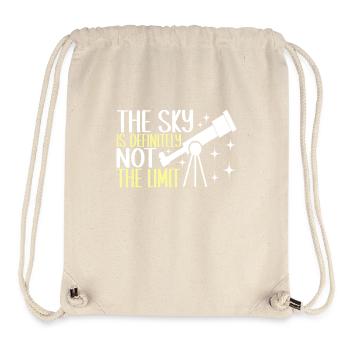 Astronom Astronomie - Stanley/Stella recycelter Gym Bag - Naturweiß - Vorne