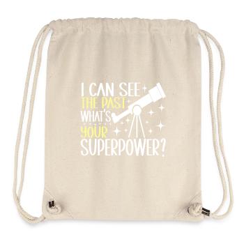 Astronom Astronomie - Stanley/Stella recycelter Gym Bag - Naturweiß - Vorne