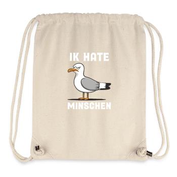 I Hate People North German - Stanley/Stella Recycled Gym Bag - natural - Front