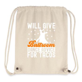 Ballroom Dance Ballroom Dancers Ballroom Dancers - Stanley/Stella Recycled Gym Bag - natural - Front