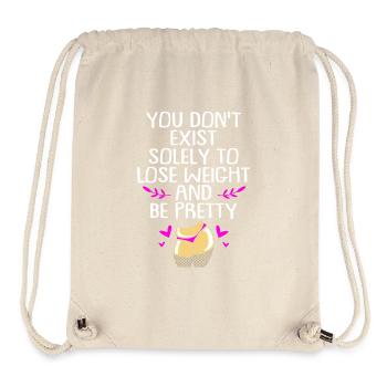 Body Positivity - Stanley/Stella recycelter Gym Bag - Naturweiß - Vorne