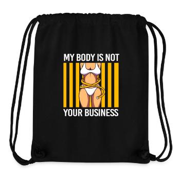 Body Positivity - Stanley/Stella Recycled Gym Bag - black - Front