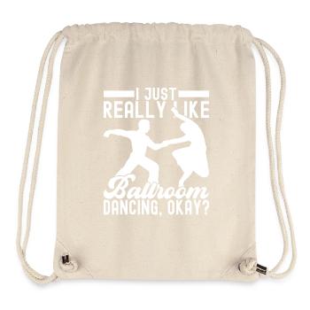 Ballroom Dance Ballroom Dancers Ballroom Dancers - Stanley/Stella Recycled Gym Bag - natural - Front