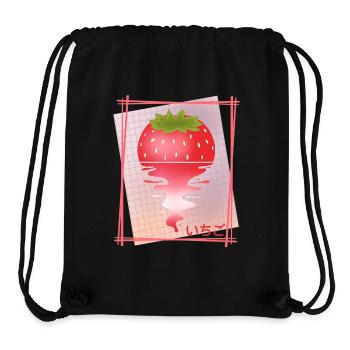 Strawberry Sunset Tea - Stanley/Stella Recycled Gym Bag - black - Front