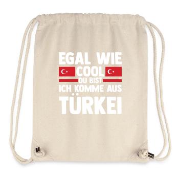 Türken Türkisch Türkei - Stanley/Stella recycelter Gym Bag - Naturweiß - Vorne
