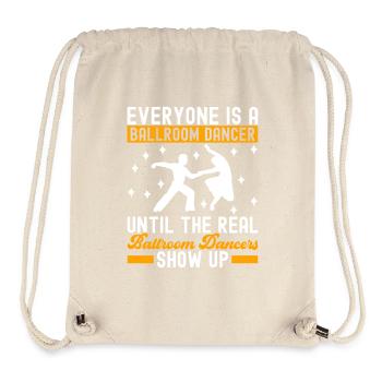Ballroom Dance Ballroom Dancers Ballroom Dancers - Stanley/Stella Recycled Gym Bag - natural - Front