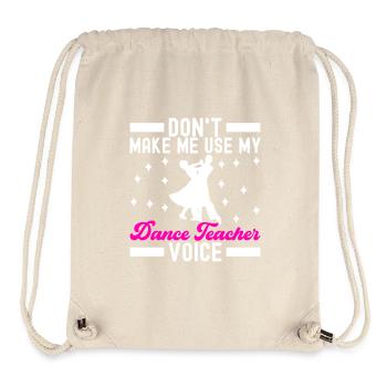 Ballroom Dance Ballroom Dancers Ballroom Dancers - Stanley/Stella Recycled Gym Bag - natural - Front