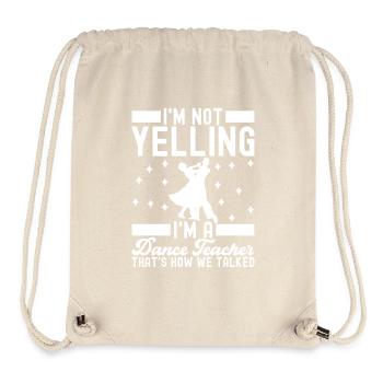 Ballroom Dance Ballroom Dancers Ballroom Dancers - Stanley/Stella Recycled Gym Bag - natural - Front
