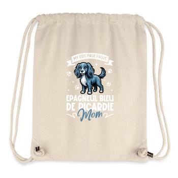 Epagneul Bleu de Picardie Mama - Stanley/Stella recycelter Gym Bag - Naturweiß - Vorne