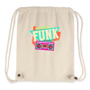 Funk Music - Stanley/Stella Recycled Gym Bag - natural - Front