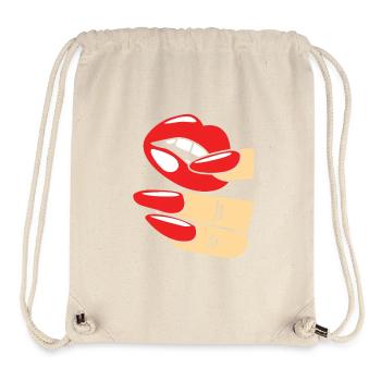 Nageldesignerin Nagel Kosmetik Kosmetikerin - Stanley/Stella recycelter Gym Bag - Naturweiß - Vorne