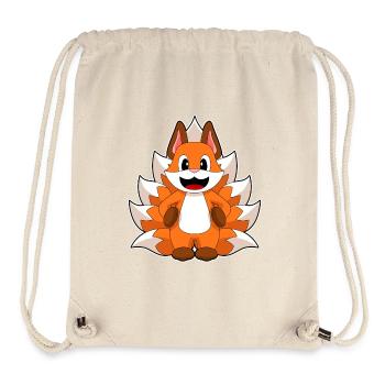 Renard drôle - Sac à cordon recyclé Stanley/Stella - blanc naturel - Devant