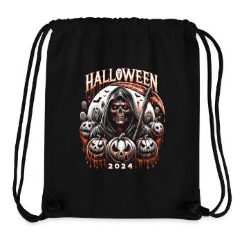 Halloween 2024 Death and his minions - Stanley/Stella Recycled Gym Bag - black - Front