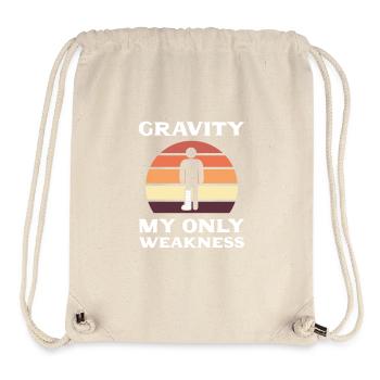 Gebrochenes Bein - Stanley/Stella recycelter Gym Bag - Naturweiß - Vorne
