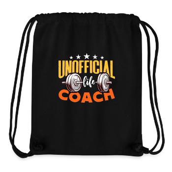 Health Coach Unofficial Life Coach Fitness Trainer - Stanley/Stella Recycled Gym Bag - black - Front