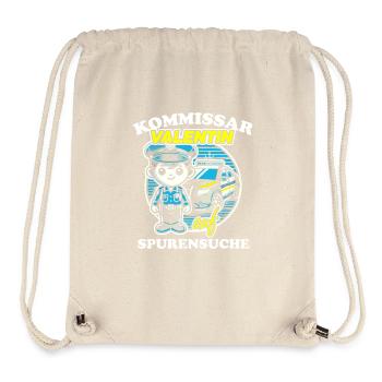 Kommissar Valentin Spurensuche - Stanley/Stella recycelter Gym Bag - Naturweiß - Vorne