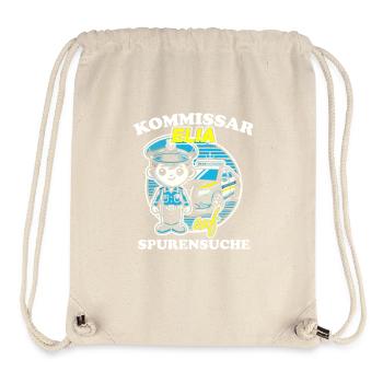 Kommissar Elia Spurensuche - Stanley/Stella recycelter Gym Bag - Naturweiß - Vorne