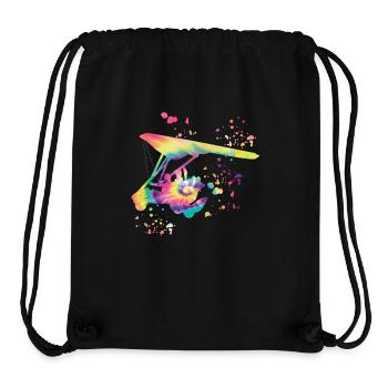 Paratrike Motor-hängegleiter Deltatrike - Stanley/Stella recycelter Gym Bag - Schwarz - Vorne