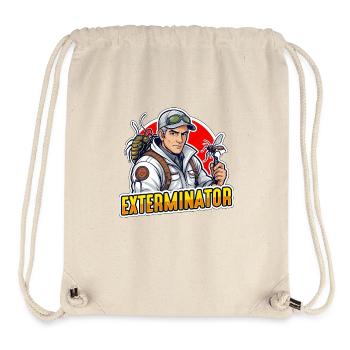 Pest Control Exterminator Pest Control Worker - Stanley/Stella recycelter Gym Bag - Naturweiß - Vorne