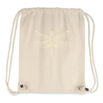 Libellule Libellule Ailes Colorées Libellules Mignonnes - Sac à cordon recyclé Stanley/Stella - blanc naturel - Devant