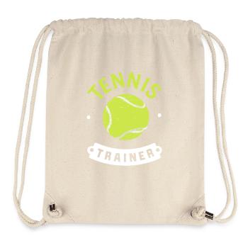 Tennisball-Trainer Perfektes Tennis-Gadget - Stanley/Stella recycelter Gym Bag - Naturweiß - Vorne