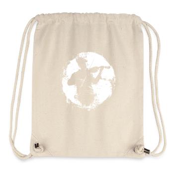 Violinist Graphic - Stanley/Stella Recycled Gym Bag - natural - Front