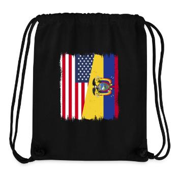 Ecuador Quito Guayaquil Ecuadorianische - Stanley/Stella recycelter Gym Bag - Schwarz - Vorne