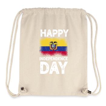 Ecuador Quito Guayaquil Ecuadorianische - Stanley/Stella recycelter Gym Bag - Naturweiß - Vorne